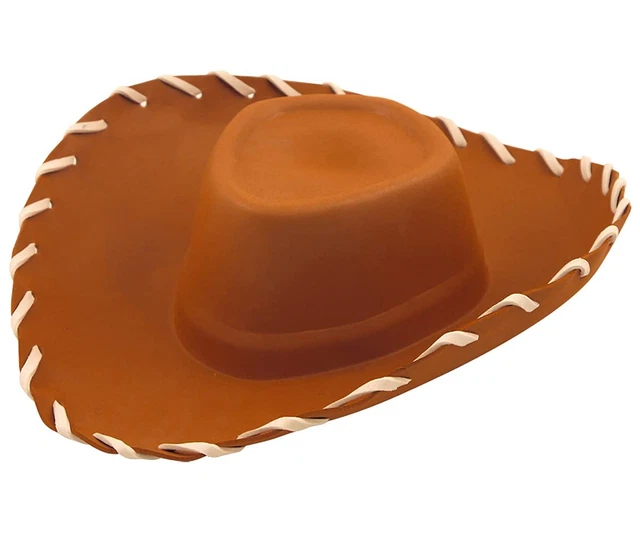 Chapeau Shérif Deluxe Marron Daim Adulte Wicked Costumes - Accessoire Déguisement