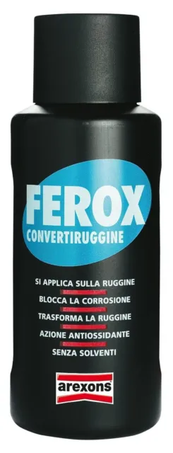 Convertitore di Ruggine AREXONS Converte e blocca la ruggine per Ferro 750 ml