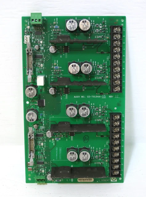 Liebert Emerson 02-791944-05 Rev 2 Control Board PLC UPS 0279194405 PCB Card