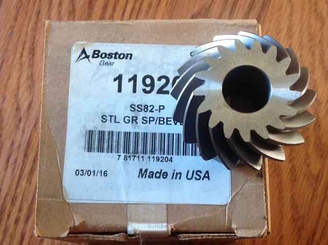 Boston 30216852 11920 Ss82-P Steel Gear Sp/ Bevel