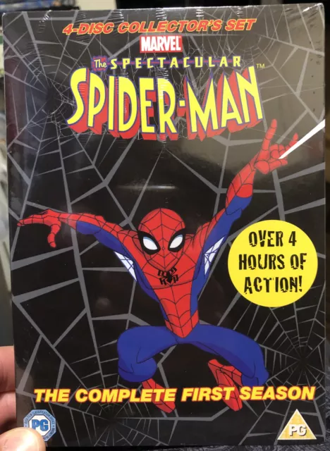 The Spectacular Spider-Man Season 1 Disney Marvel Superheroes DVD Gift New