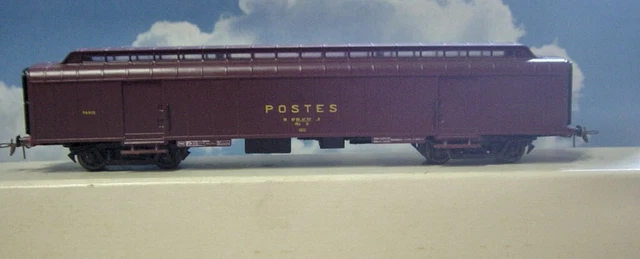 FRANCE TRAINS 409 HO Voiture Allége Postale PEZ SNCF 1/87