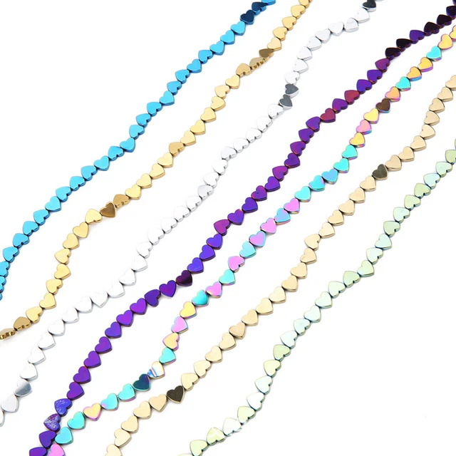 Heart Loose Beads Loose Decorative Beads Wrist Bands Bracelets Multi-layer 3