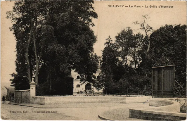 CPA Chauvry Le Parc, La Grille d'Honneur FRANCE (1309831)