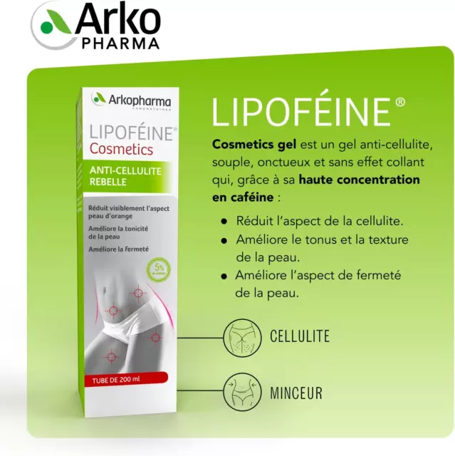 Lipoféine® Cosmetics Gel - Gel Anti-Cellulite Rebelle - Tonifie Et Rafermit La P 3