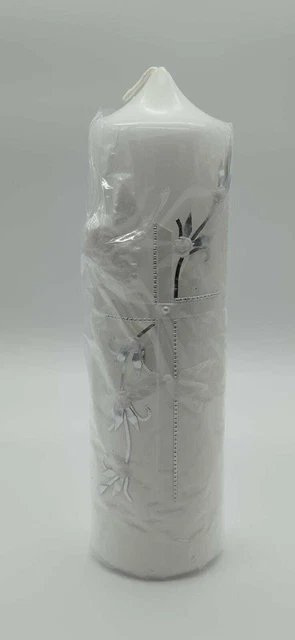 Taufkerze Kommunionkerze Junge Mädchen 250/70 mm VT-08 inkl. Zubehör