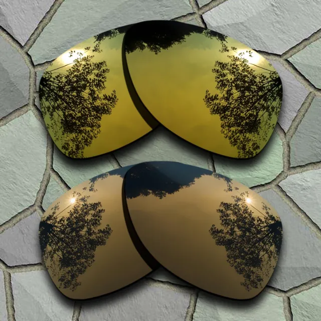 Yellow Golden&Bronze Copper Polarized Lenses Replacement For-Oakley Dispatch 2