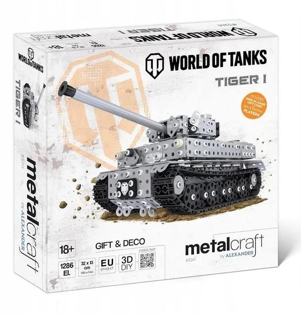 Metalcraft METALCRAFT WOT CZOŁG Tiger I Alexander £55.68 - PicClick UK