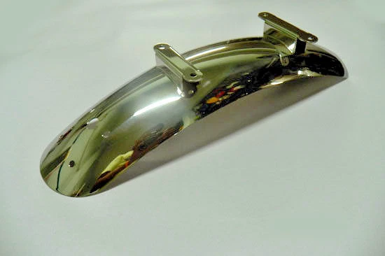 CAFE RACER STAINLESS steel rear fender Kawasaki W650 W800 / W 650 / W ...