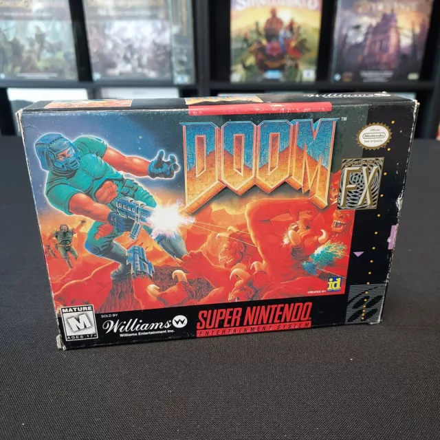Doom SNES Super Nintendo Complet NTSC-U/C USA