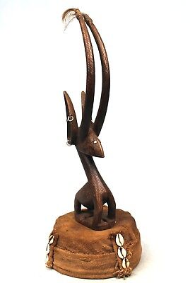 Art African Arts First - Crested Mask Ci Wara Full / Complete - Mali - 55 CMS 2