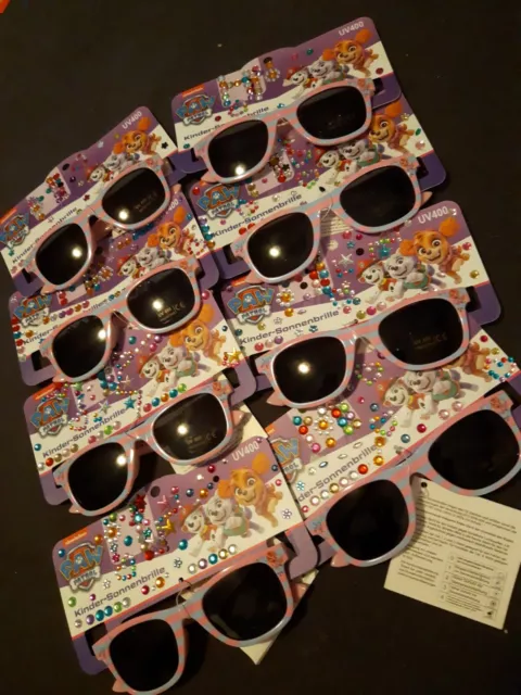 Mädchen Kinder Sonnenbrille PAW Patrol rosa mit UV-Schutz 400