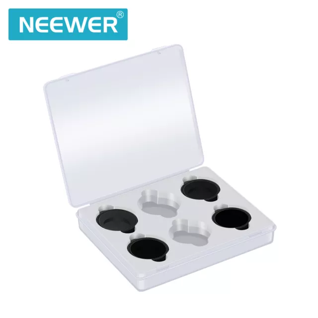 Neewer 4 Pack Filtersatz kompatibel mit DJI Osmo Action ND8/PL ND16/PL ND32/PL 2