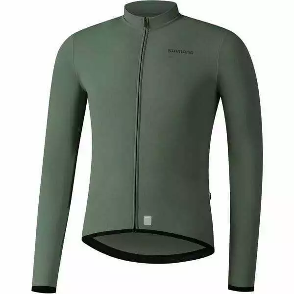 Shimano Clothing Vertex Thermal Bicycle Cycle Bike Jersey Green