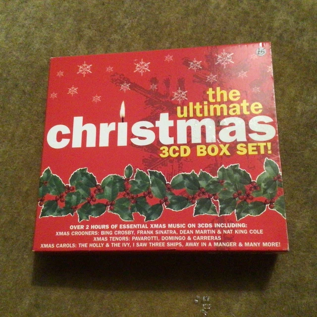 VARIOUS ARTISTS Ultimate Christmas Box Set CD 3 discs (2003) Amazing
