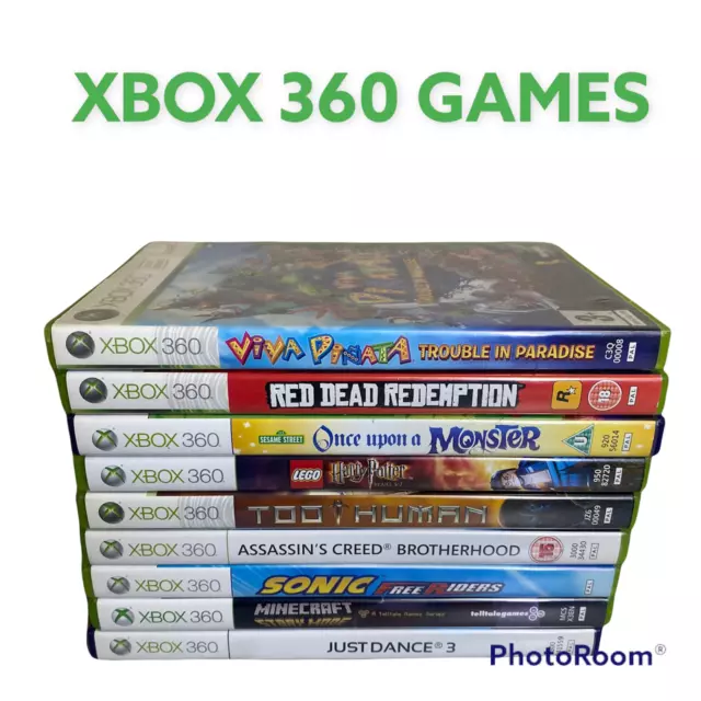 Xbox 360 Games - Choose a Game or Bundle Up - Use Drop Menu To Select