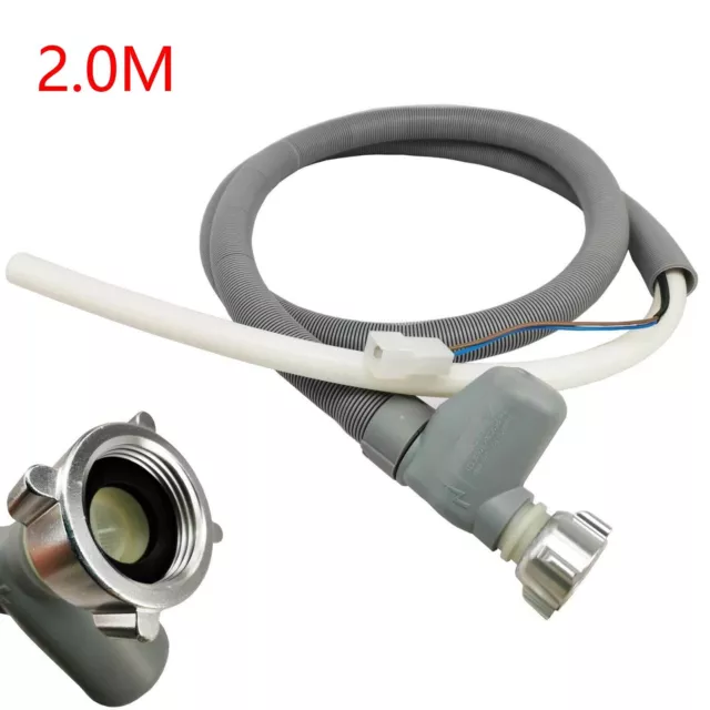 2.0M Dishwasher Aquastop Inlet Hose For Bellini BDW127W-F BDW127X-F BDDW605W