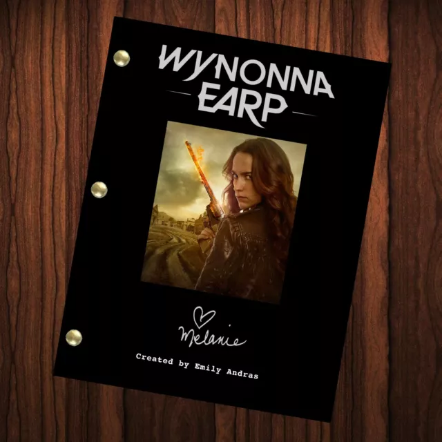 Wynonna Earp Show Script Autographed Signed Pilot Episode Melanie Scrofano