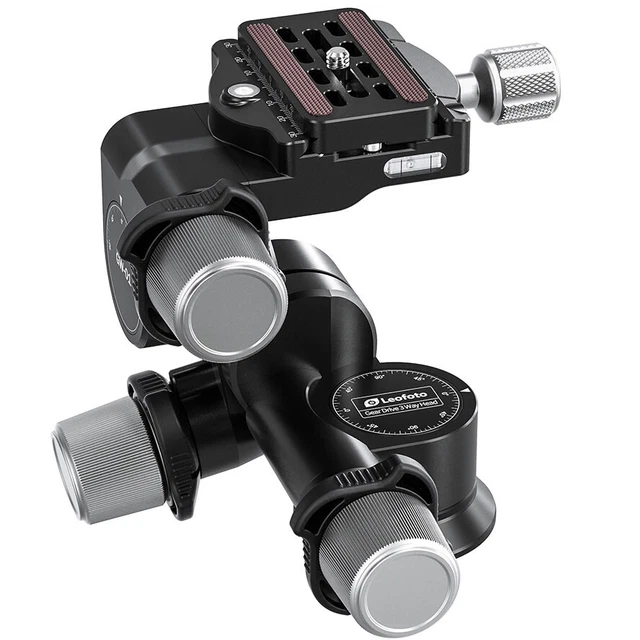 Tête Panoramique Leofoto G2 3D – Aluminium, Réducteur, 360°, Pour Appareil Photo