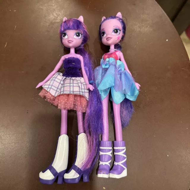 My Little Pony Equestria Girls Collection Twilight Sparkle Doll LOT (2)