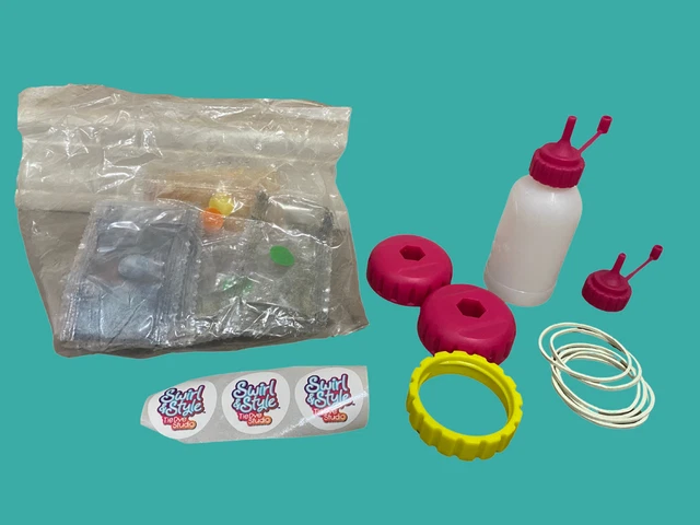 Remolino y Estilo Tie Dye Estudio-Piezas de Repuesto Accesorios Tinte Sellado en Bolsa