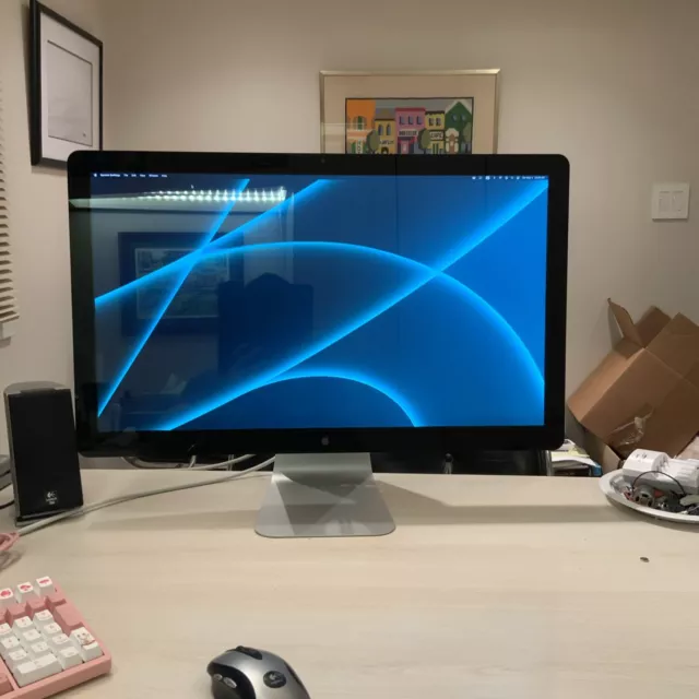 Apple Thunderbolt A1407 27" Widescreen Monitor - Silver