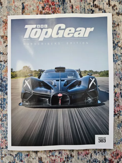 BBC Top Gear Magazine May 2024 Subscribers Edition Bugatti - Issue 383