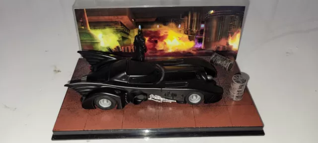 THE BATMOBILE BATMAN Movie 1989 - 1:43 Eaglemoss Model Car Diecast 001 ...