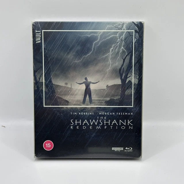 THE SHAWSHANK REDEMPTION 4K UHD Blu-ray SteelBook The Film Vault Range ...