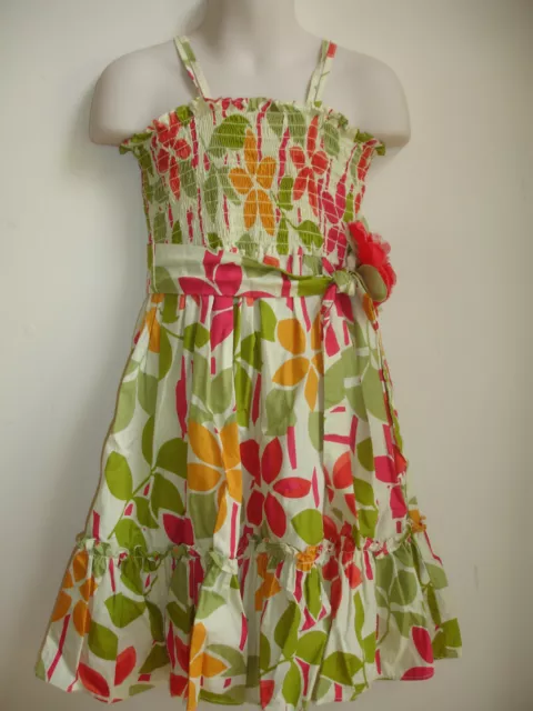 SWEET HEART ROSE GIRLS PAGEANT DRESS size 6 PINK GREEN IVORY ORANGE BEAUTIFUL