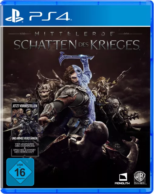 Mittelerde: Schatten des Krieges (Sony PlayStation 4, 2017)