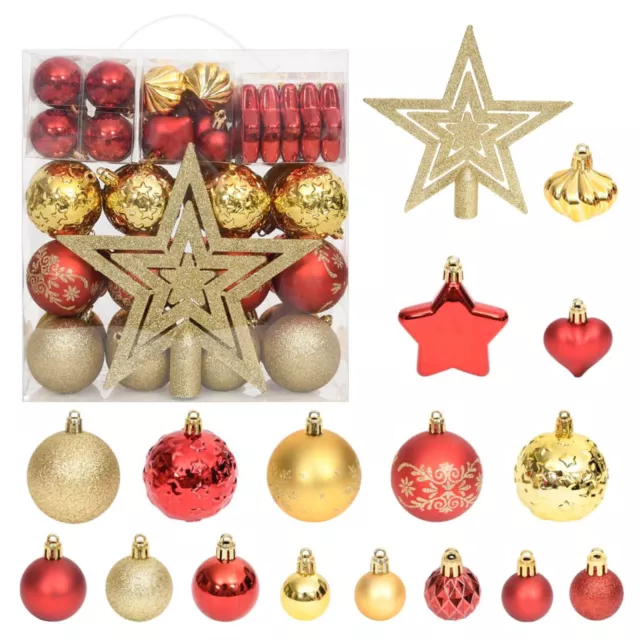 REDSTAR Boîte de rangement pour boules de Noël avec séparateurs, contenant  jusqu'à 64 boules, pliable avec poignées, fermeture éclair, pour  décorations de Noël : : Cuisine et Maison