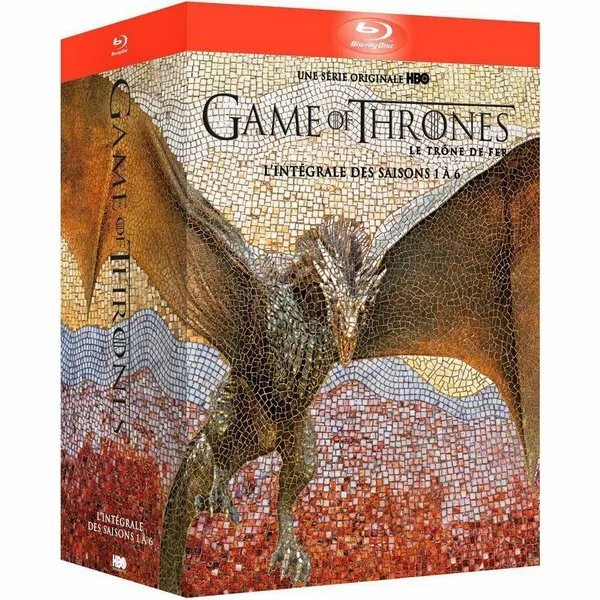 Blu-ray - Game of Thrones - l'Intégrale des Saisons 1 à 6 - Coffret Blu-Ray - HB
