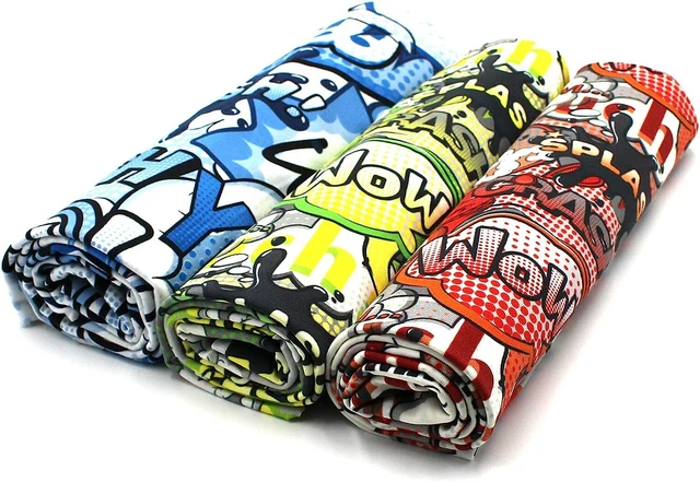 VmG-Store Set di 3 pezzi in jersey da 0,5 m per cucire vestiti per bambini te