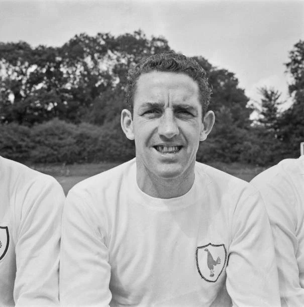 SCOTTISH FOOTBALLER DAVE Mackay of Tottenham Hotspur FC UK 1960s OLD