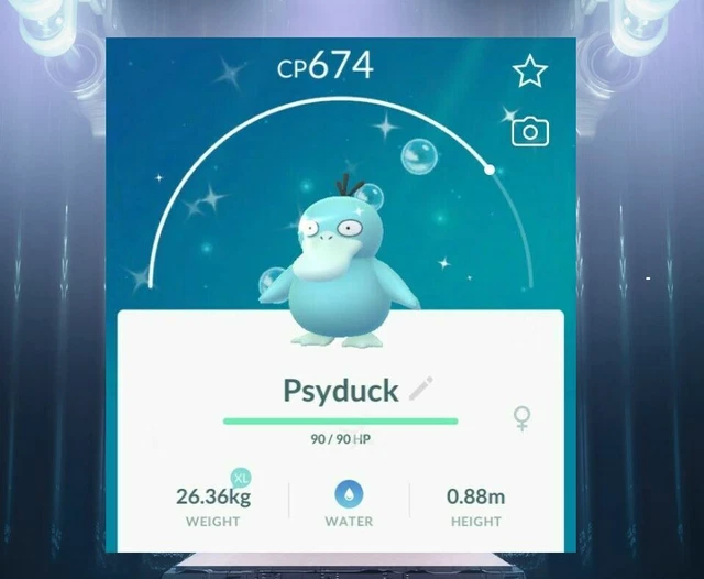 Pokémon Go Shiny psyduck ! ~ unregistered OK~ ~ reliable service ~