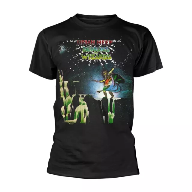 Uriah Heep 'Demons & Wizards' Black T shirt - NEW