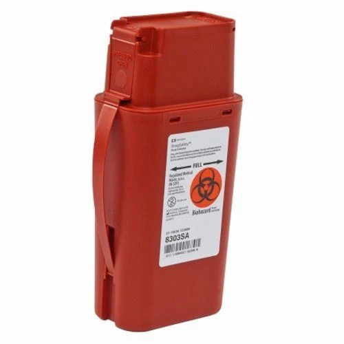 Sharps Transport Container SharpSafety 8-??H X 2-?? D X 4