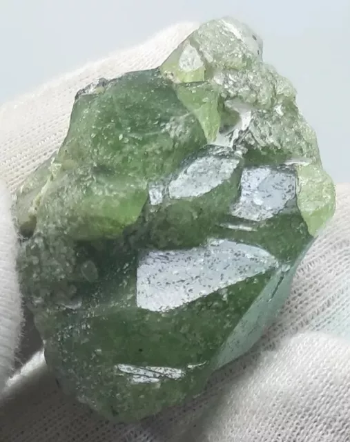 143c deep green peridot terminated gem quality cluster specimen@supat kohistan.