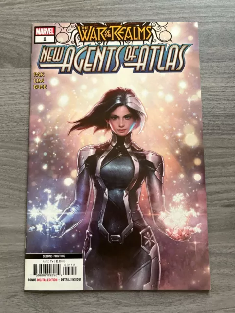 New Agents of Atlas #1 2nd Ptg Jeehyung Lee Cover Marvel Comics 2019 NM/M