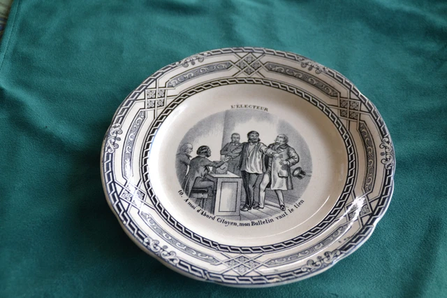 ANCIENNE GRANDE ASSIETTE Decorative Choisy Le Roi EUR 29,00 - PicClick FR