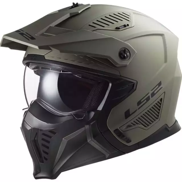 Casco Crossover Ls2 Of606 Drifter  Matt Sand