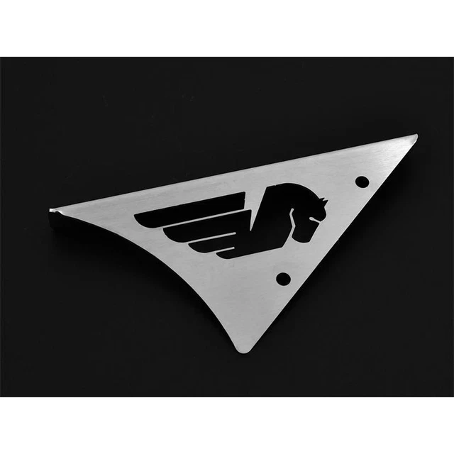 Compatibile Con Buell XB9SX XB9R XB12 R/S Bj 2006-10 Paracatena Logo Argento