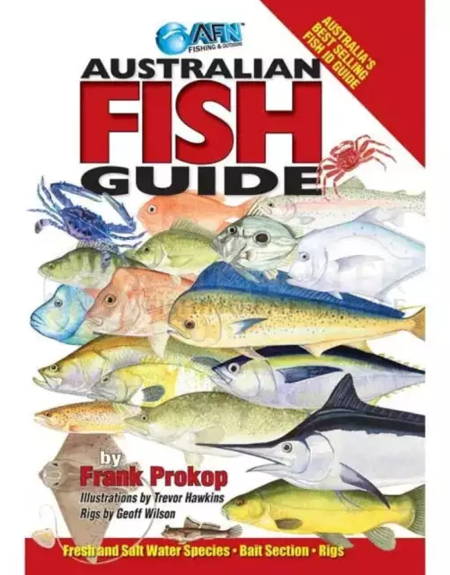 AFN Australian Fish Guide Reference Book by Frank Prokop Soft Cover