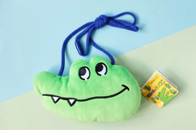 Crocodile Plush Pouch This Croc Will Die in 100 Days Animal Green FuRyu