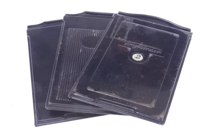 ✅ 1 Voigtlander 1 Ap Paris 1 Portaplacas De Vidrio Sin Marca Formato 6.5X9Cm Cámara