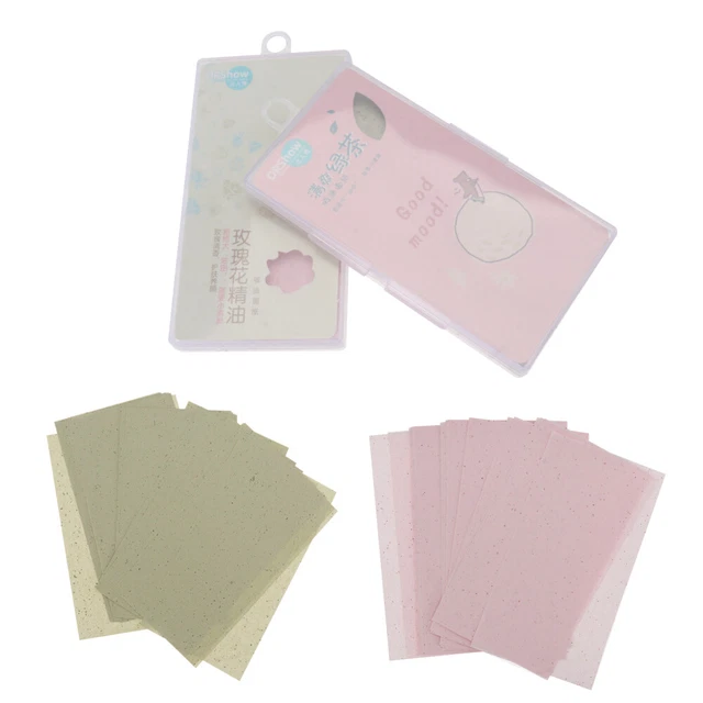 2 pz carte assorbimento olio controllo olio tessuti viso olio carta macchia olio