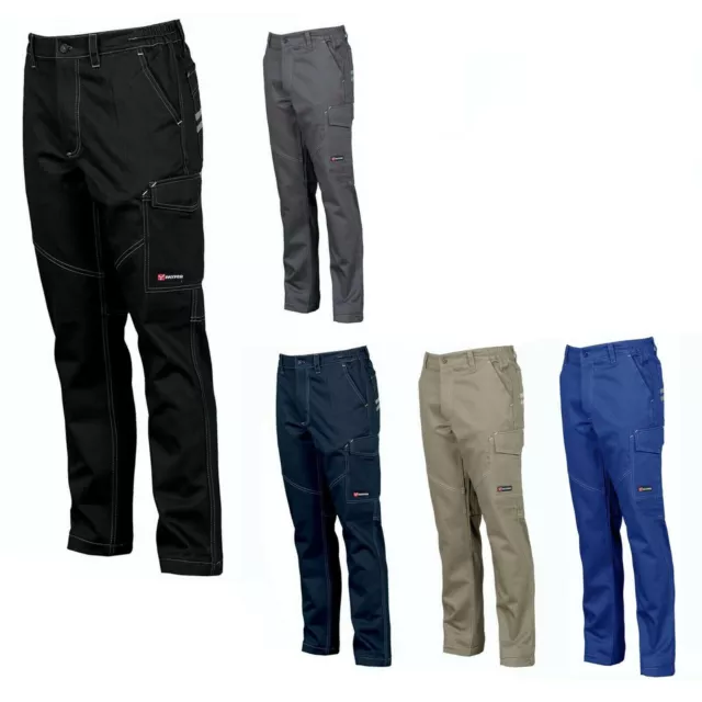 Pantalon De Travail Homme Multisaison Hiver 100% Coton Payper Worker