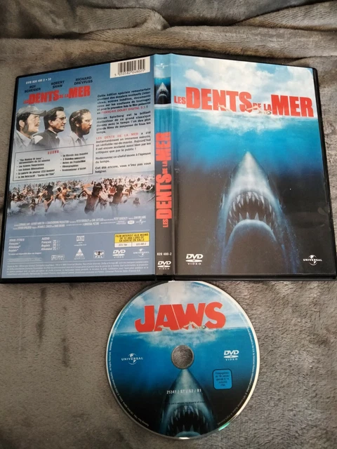 Les dents de la mer de Steven Spielberg avec Roy Scheider, DVD, Horreur
