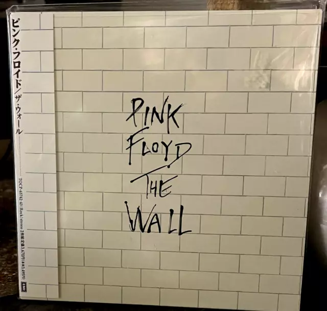 Pink Floyd-The Wall JAPAN MINI LP REMASTERED CD-TOCP-65742-43-New-SEALE